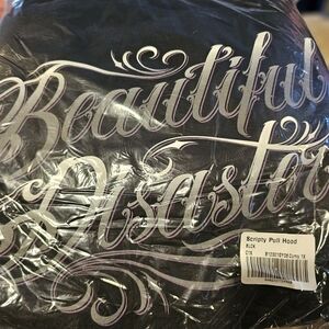 Beautiful Disaster Women's Black Hoodie